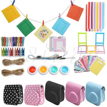 

10in1 Instant Film Camera Accessories Bundles for Fujifilm Instax Mini8 PM89 NEW