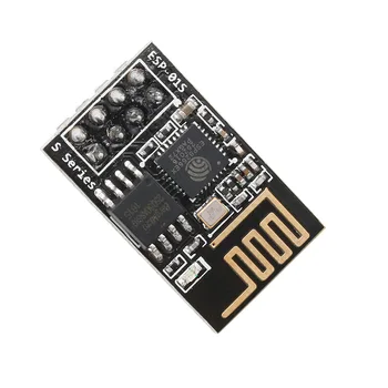 

New ESP-01S 8266 Serial to WIFI Wireless Transceiver Module Send Receive AP STA Small Size Black Color