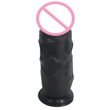 25.5*7.5CM thick huge dildo giant big penis suction cup Anal butt plug sex toy for women vagina  stimulate lesbian maturbation 6