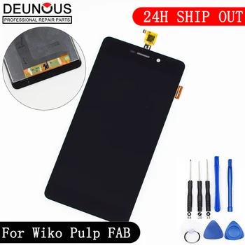 

New LCD Display For Wiko Pulp Fab 4G LCD Display Touch Panel Digitizer Screen Assembly With Tools