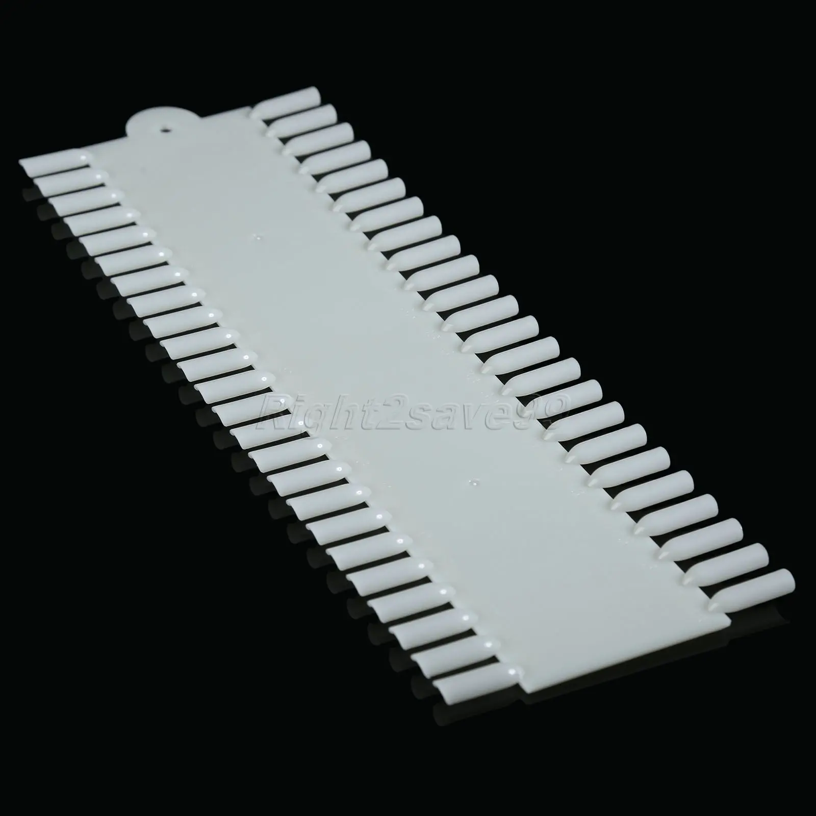 48 наконечников для дизайна ногтей фотография пластиковый естественный цвет