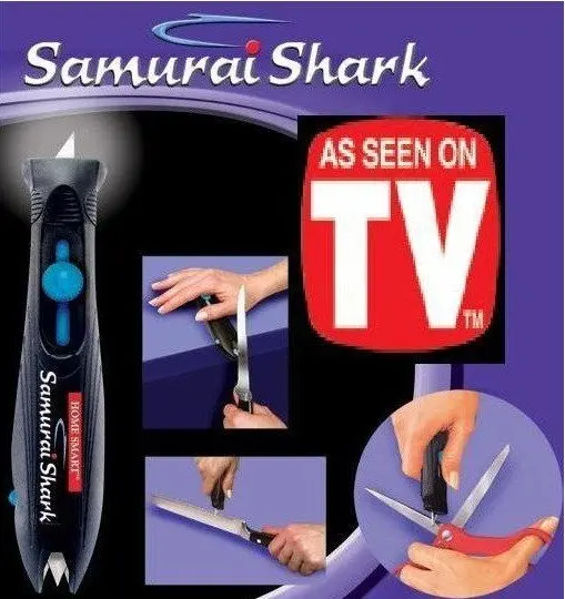 Free Shipping Samurai Shark Billy Mays Samurai Shark Knife Scissor