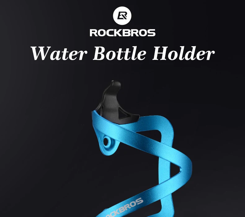 ROCKBROS, ультралегкий держатель для бутылки из сплава для велосипеда, алюминиевый держатель для горной дороги, держатель для бутылки для воды, Аксессуары для велосипеда