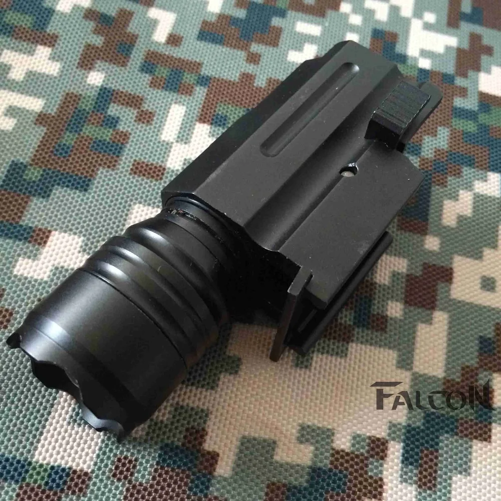 2016 New 600Lm GL17 LED Flashlight Zinc alloy Light for Hunting Bulb Tactical Gun Rifle Mount