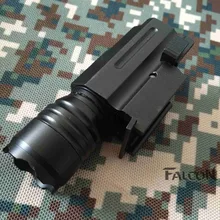2016 New 600Lm GL17 LED Flashlight Zinc alloy Light for Hunting Bulb Tactical Gun Rifle Mount