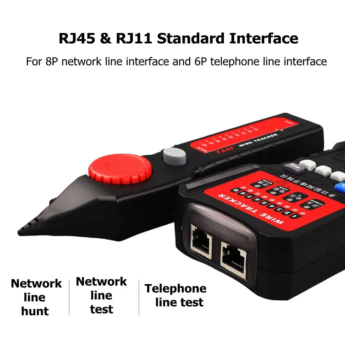 LEORY Лидер продаж TA8866A Многофункциональный телефонный провод трекер Tracer тонер Ethernet LAN Сетевой кабель тестер детектор линия Finder