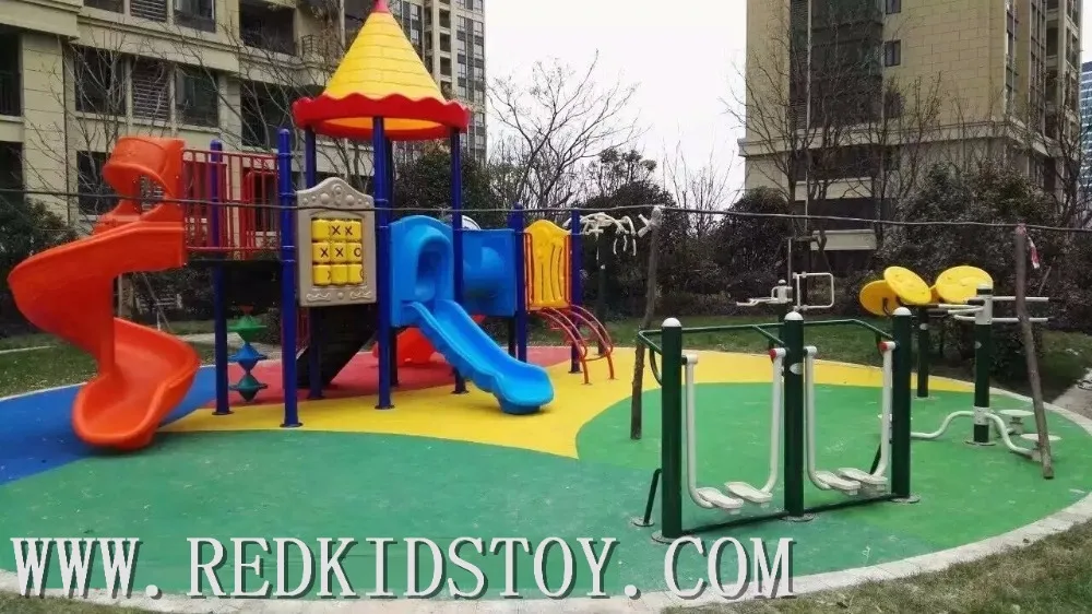 Exported to Brazil Anti-rust Produced on Strictest TUV Standard Residential Area Playground HZ-13402C | Спорт и развлечения