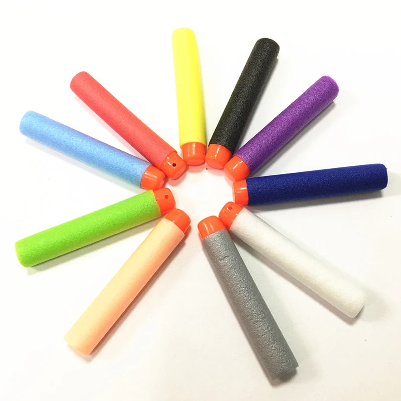 Refill Darts Bullets For Nerf N-strike Elite Series Blasters Children Toy Gun Blue Soft Bullet Foam Guns Accessories