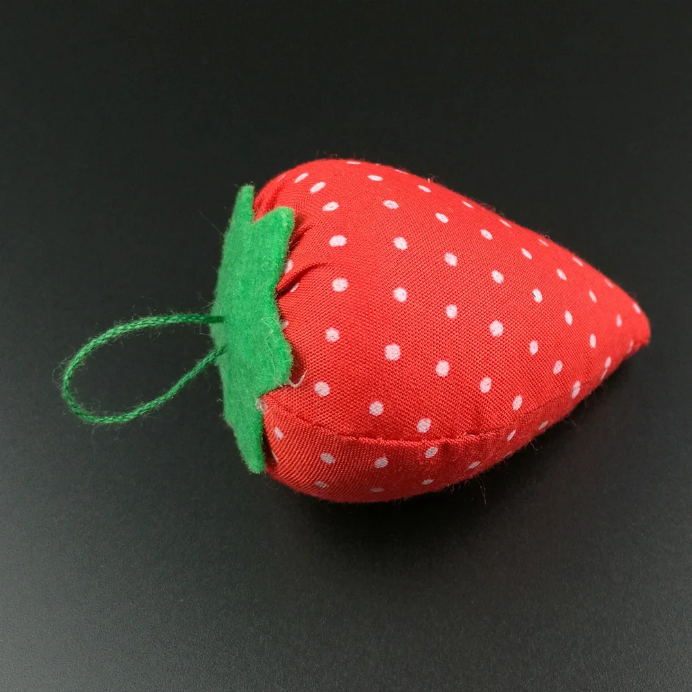 Sewing Tools Strawberry Pin Cushion Embroidery Needle Inserted Needles Holder Kit Craft Decor | Дом и сад