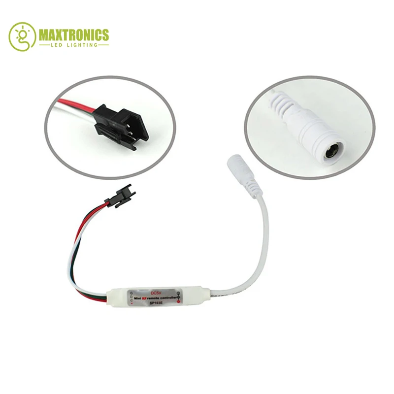 Беспроводной мини контроллер для светодиодной ленты WS2811 WS2812 WS2812B|rgb led controller|led