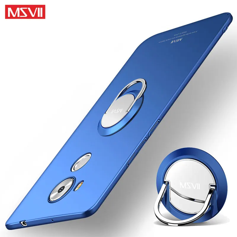 

Huawei Mate 8 Case Cover MSVII Finger Ring Slim Matte Coque For Huawei Mate 8 Case Metal Car Holder Back Cover Huawei Mate8 Case