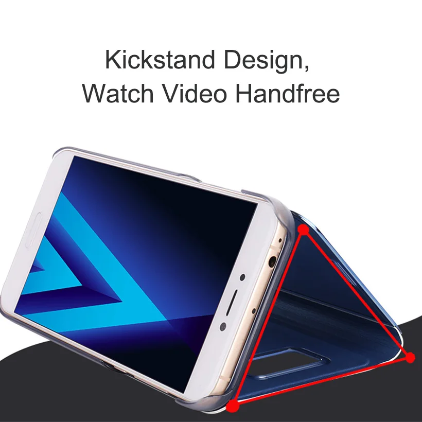 Зеркальный рамочный чехол для samsung J4 J6 плюс 2018 A3 A5 A6 A7 A8 A9 J2 J3 J5 J7 J8 Prime 2016 2017 A6s