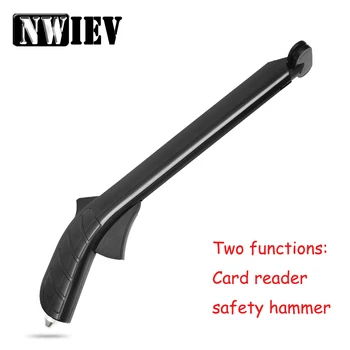 

NWIEV Car Styling For Peugeot 307 407 Citroen C4 C5 Suzuki Grand Vitara Swift Card Taker Holder Tool Safety Hammer Accessories