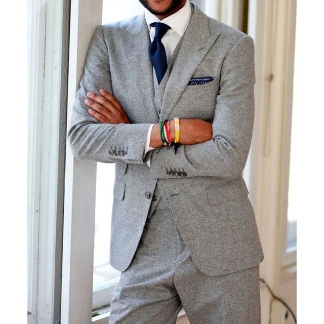 amazing price reputable site delicate colors Latest Coat Pant Designs Light Grey Tweed Men Suit Slim Fit Tuxedo ... amazing price reputable site delicate colors Latest Coat Pant Designs Light Grey Tweed Men Suit Slim Fit Tuxedo ...