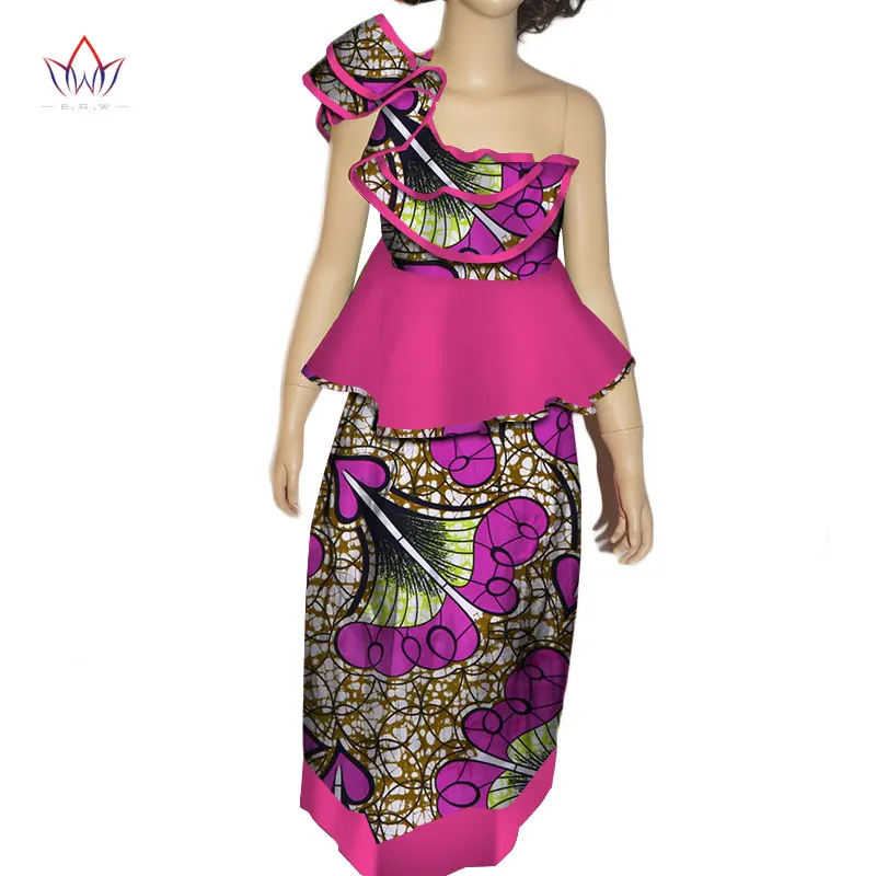 2018 г. одежда для девочек в африканском стиле Дашики традиционный летний костюм в африканском стиле с принтом для девочек, китайский