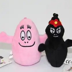 Kawaii Мультфильм 10 см Les Barbapapa плюшевые мягкие куклы чучело игрушка симпатичный кулон для детская одежда для девочек детские подарки на день