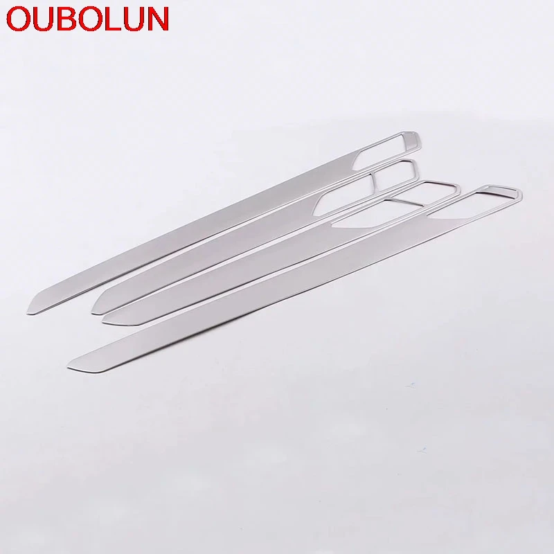 OUBOLUN для Volkswagen Tiguan MK2 2017 2018 2019 наклейка на внутреннюю дверную ручку чаша крышка