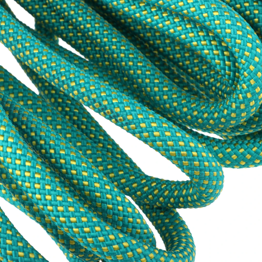 Perfeclan Safety Climbing Rope Cord for Tree Arborist Rappelling Rescue Escape Sling 10 m/33 ft 15KN Rock Climbing Rescue Rope