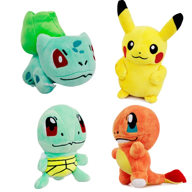 SAILEROAD 13-18 cm Charmander Pikachu Peluche muñeca Juguetes Para Kawaii bebé niños niñas precioso regalo juguetes Pikachu figuras