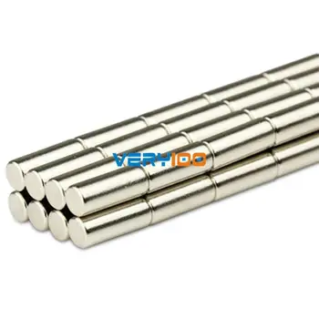 

50pcs Small Disc Cylinder Neodymium Magnets 4mm x 10mm Round Rare Earth Neo N50 Free Shipping