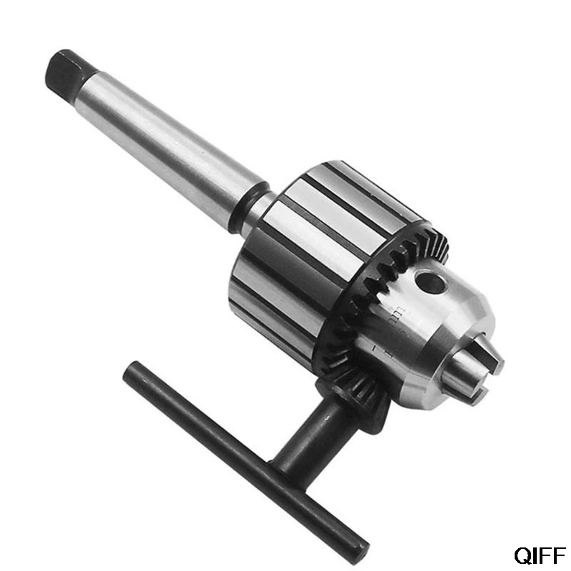 

1-13mm 1/2" Mini Lathe Bench Drill Chuck B16 Heavy Duty Key Drill Chuck MT2 Shaft for Drill Presses Lathes Spindle July 3