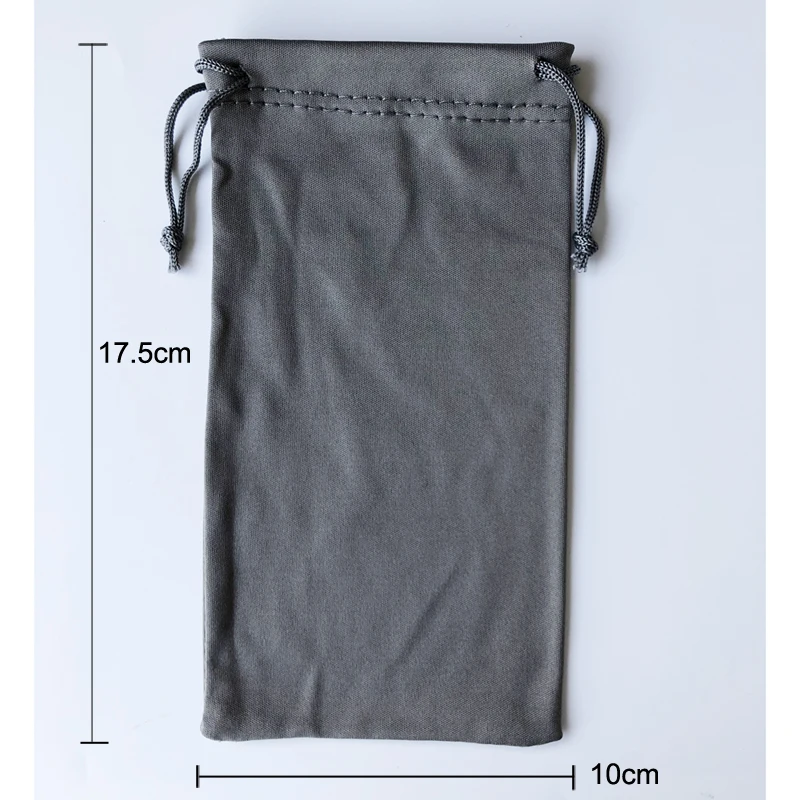 100PCS Gray Bag for Sunglasses detail (1)