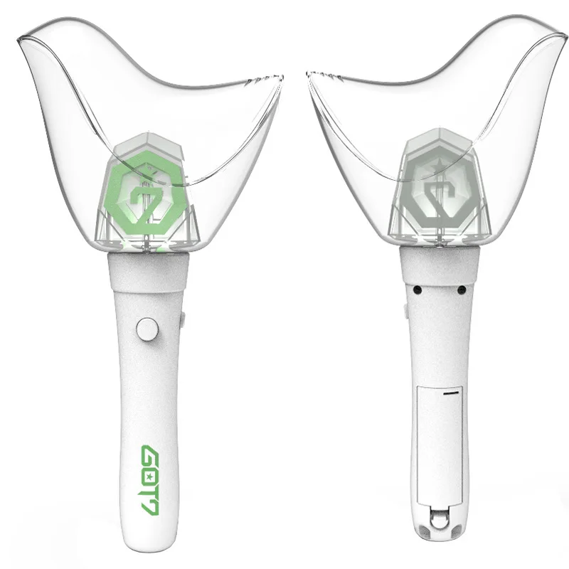 В наличии официальный GOT7 Ver.2 Свет Stick Kpop мировой Тур концерт Lightstick импортированы из Кореи хип-хоп вентилятор подарок коллекция