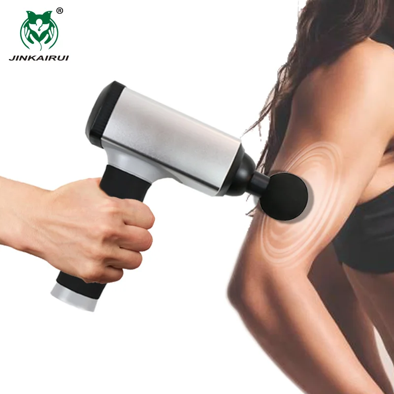 

Jinkairui Electric Deep Muscle Massage Gun Vibrating Relaxing Fitness Portable Hand Held Professional Percussive Therapy Massage