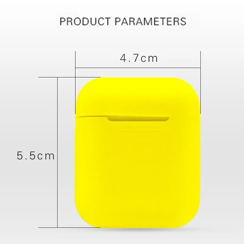 Силиконовый чехол для AirPods защитный Apple Airpod зарядки спортивные наушники Прямая