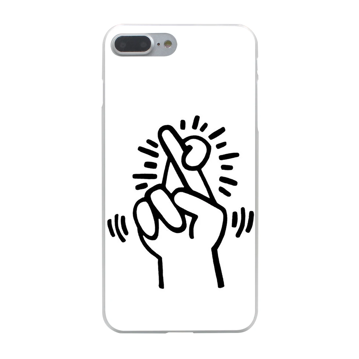 Жесткий чехол Lavaza Keith Haring art для телефона iPhone XR X XS 11 Pro Max 10 7 8 6S 5 5S SE 4 4s