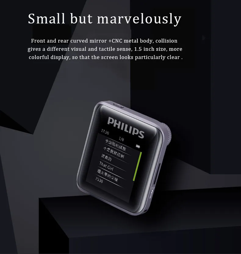 Philips Original HIFI MP3 Player Sport 128GB