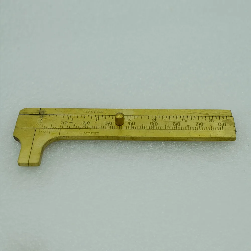brass caliper 80MM double scale Slide Caliper Vernier Calipersin