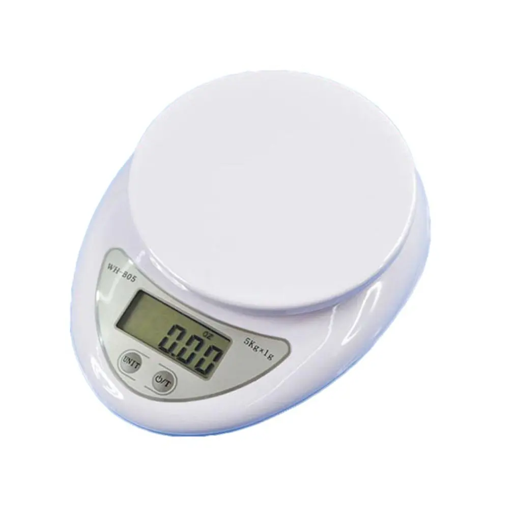 3kg/0.5g Kitchen Scale High Accuracy Scale LCD Display Pocket Scale Kitchen Multiple Use