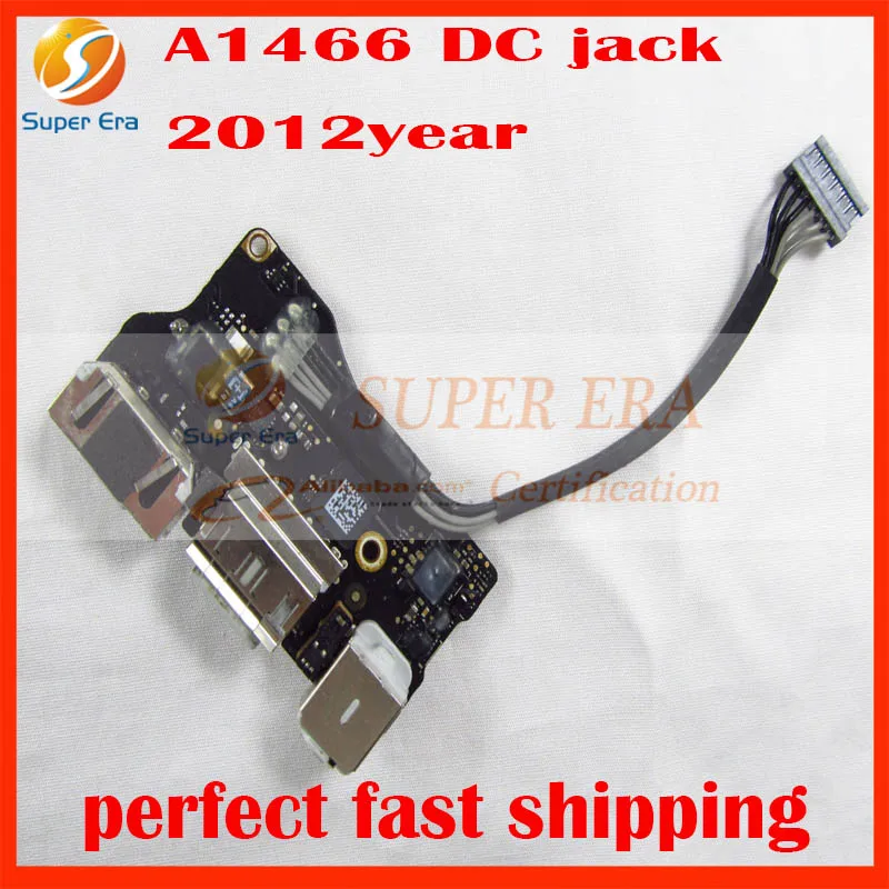 

original USED 820-3214-A For Macbook Air 13 Inch A1466 DC in jack I/O power board audio jack 2012 Year MD231 MD232