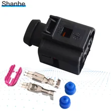5 комплектов автомобильной жгуты проводов разъем 1J0973722, электрический рог вилка 1J0 973 722