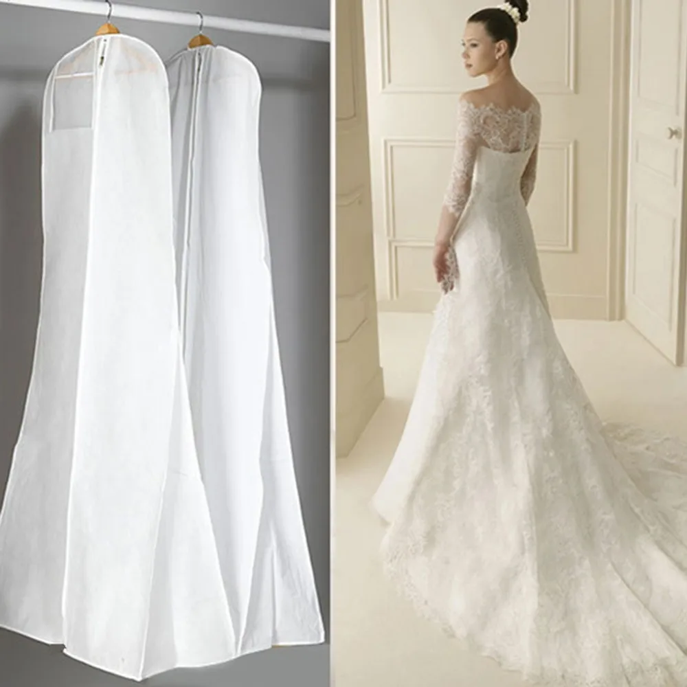 Очень большая одежда свадебное платье длинное чехол для одежды чехол для свадебного платья Пылезащитная Крышка для сохранения сумки