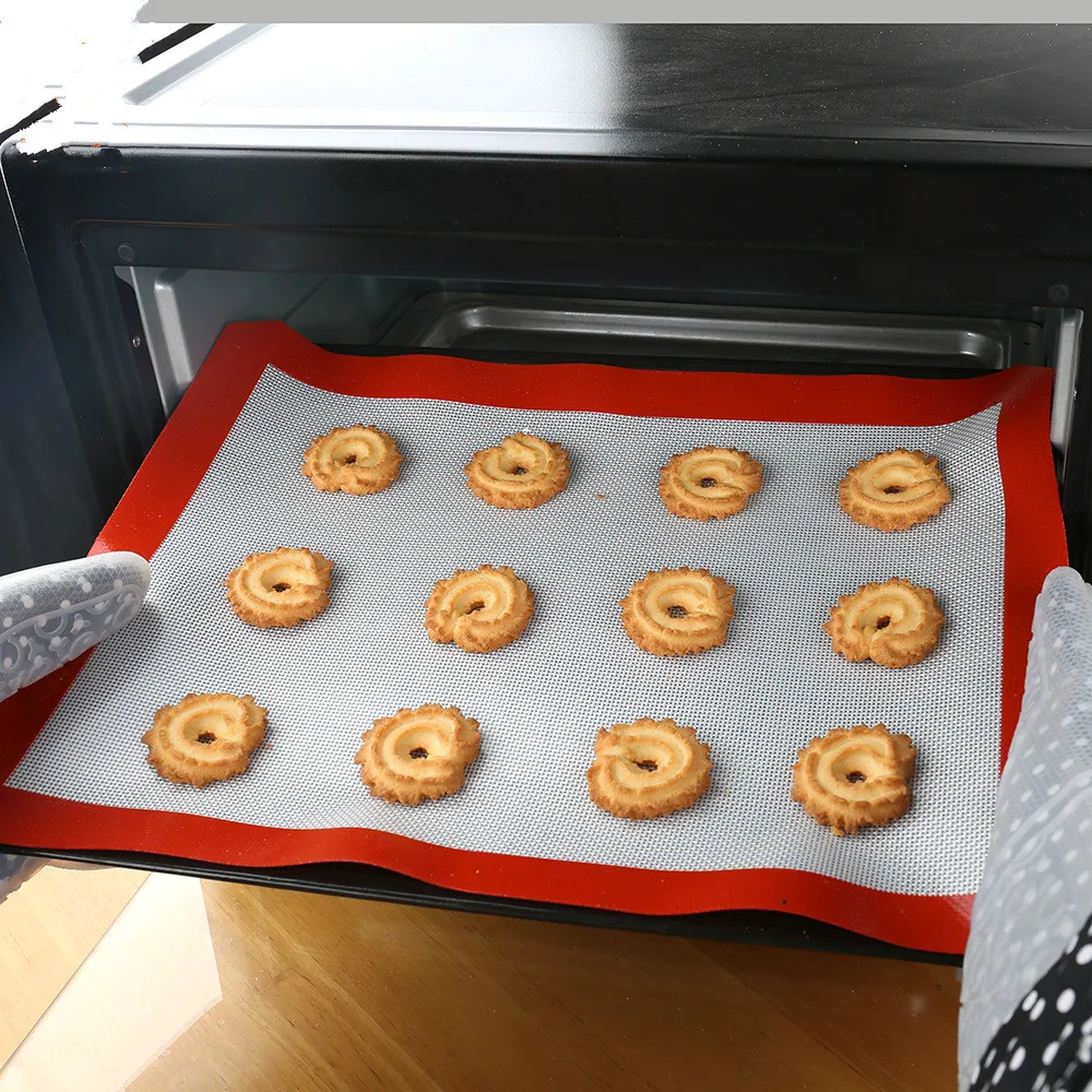 40*30cm Glass Fiber Silicone Baking Mat Nonstick Pastry Mats Pad for