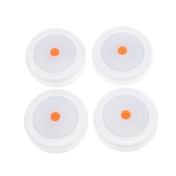 

Remote Control Wireless Puck Light 4pcs