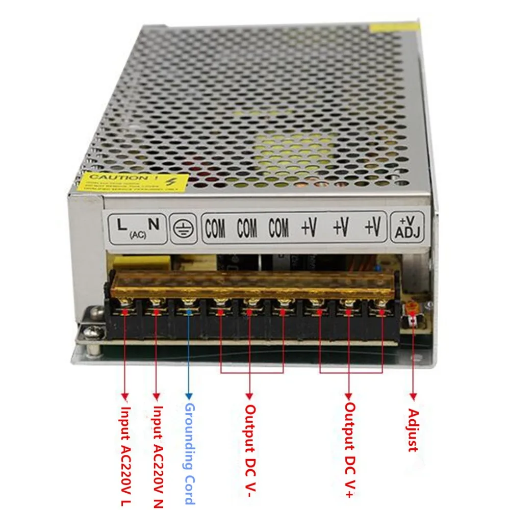 12 V Питание 1A/5A/10A/15A/20A/30A адаптер AC110V 220 V постоянного тока до DC12V трансформатор для Светодиодные полосы света