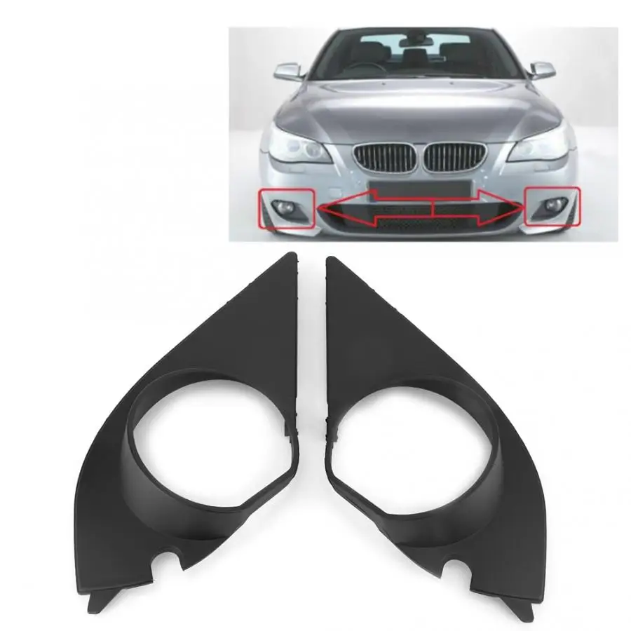 

51117896604 51117896603 ABS Fog Light Cover Lamp Frame Grille for 5er Reihe E60 E61 M Paket 2003 2004 2005 2006 2007 2008-2010