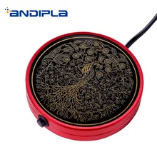 220 В интеллектуальная изоляционная база удерживает термостатическое сокровище/офисный мастер подогреватель теплый чай кофе молоко сок плита аксессуары