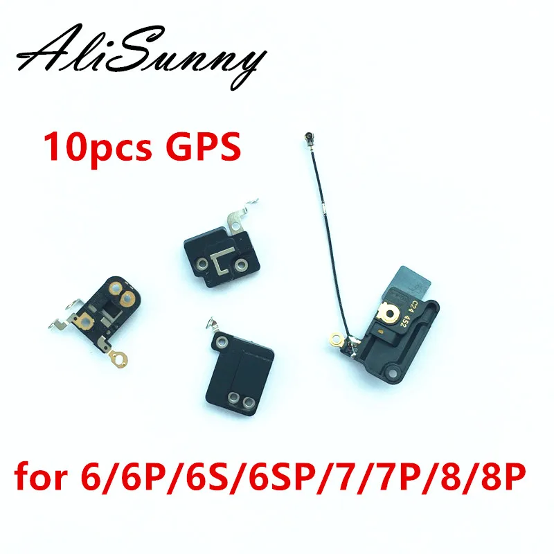 AliSunny 10 шт. гибкий кабель gps сигнала антенны для iPhone 8 7 6 Plus 6S Wifi крышка кронштейн Wlan