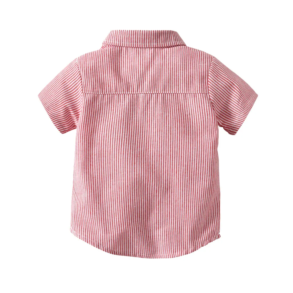Джентльменская футболка с галстуком-бабочкой для маленьких мальчиков топы+ шорты, комбинезоны, комплекты одежды одежда для маленьких мальчиков Новинка года