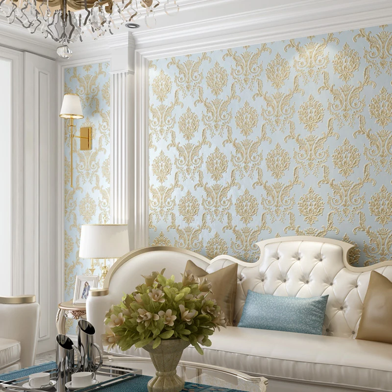 Wallpaper Self-adhesive 3D Stereo Embossed European Pattern Sticker Warm Hotel Bedroom Living Room Sofa TV Background Wall Paper Wallpaper Self-adhesive 3D Stereo Embossed European Pattern Sticker Warm Hotel Bedroom Living Room Sofa TV Background Wall Paper