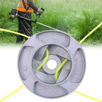 

Professioal Dual Line Aluminium Strimmer Trimmer Head String Grass Brush Cutter