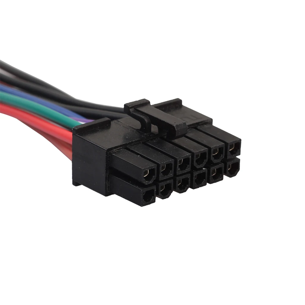1Pcs ATX 24 Pin Female to 12 Pin Male Converter Power Supply Cable Cord for Acer