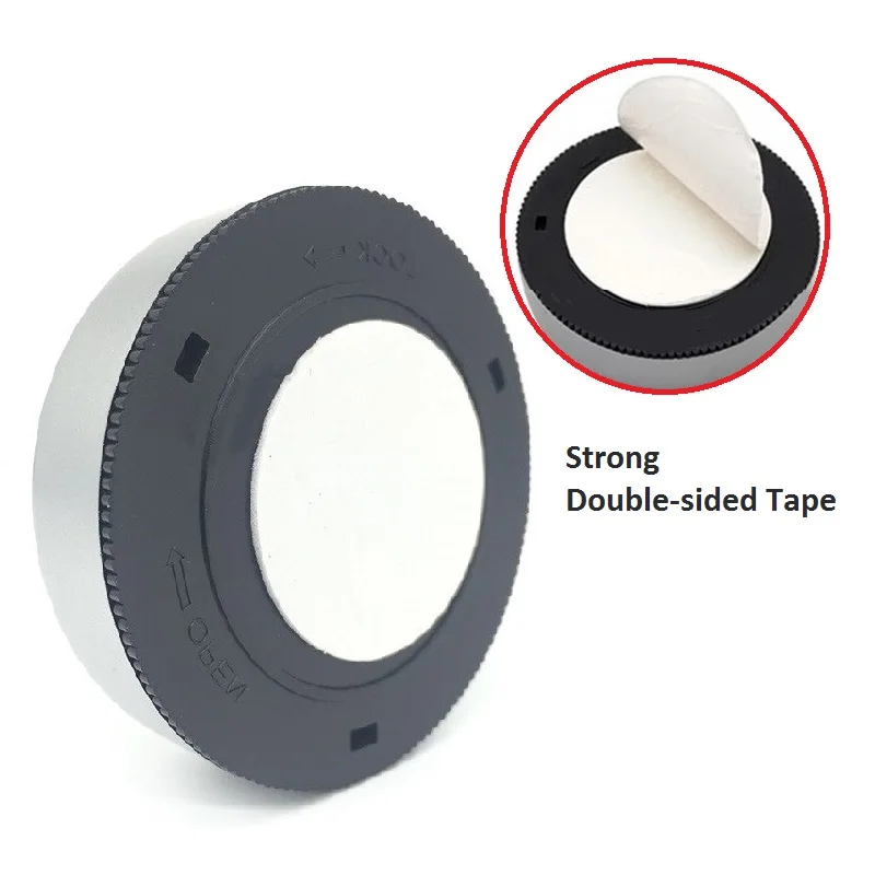 Microscope Bottom Illumination LED Touch Lamp  3 Beads Paste Light for Student Monocular Biological Microscope Accessories