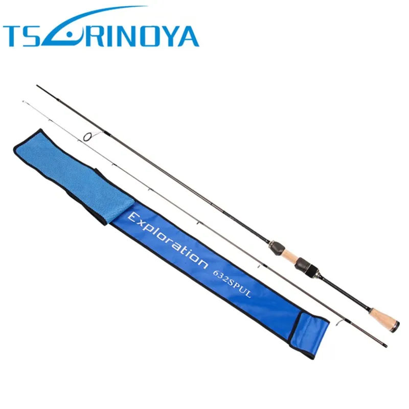 TSURINOYA 1.89m UL Spinning Fishing Rod Solid Tip FUJI Accessories Cork