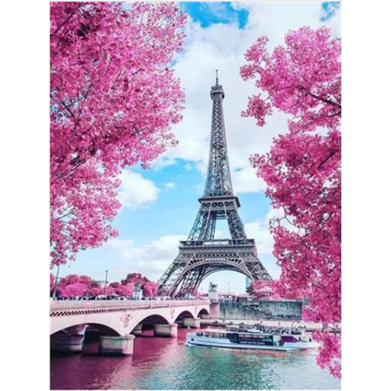 

Diamond Painting Embroidery Landscapes Pictures Of Rhinestones Cross Stitch Kit Diamond Mosaic Paris Craft yy086