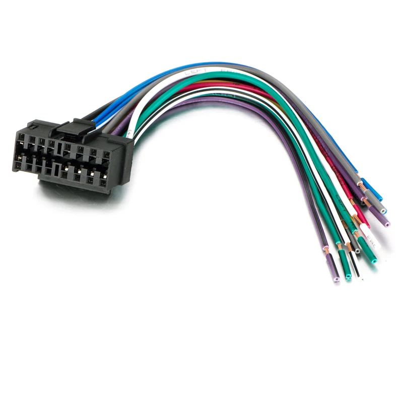 Biurlink Aftermarket автомобильный стерео радио приемник Замена мужской ISO Провода Жгут кабель для sony 16Pin разъем